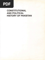 Constitutional and Political History of Pakistan