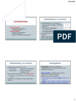 Carbohydrates: An Overview