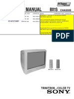 Service Manual: Trinitron Color TV