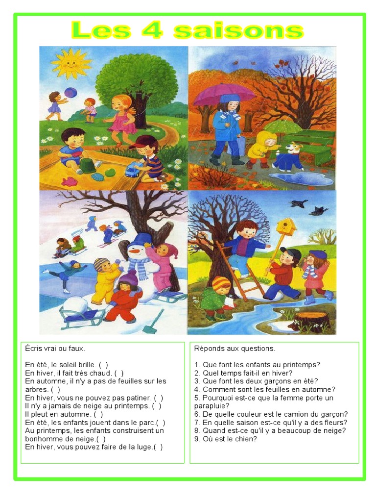 Les 4 Saisons Pdf