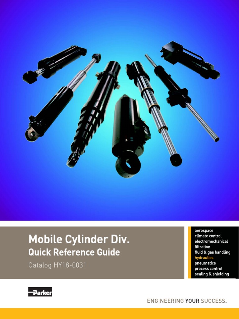 Mobile Cylinder Div.: Quick Reference Guide | PDF | Mechanical