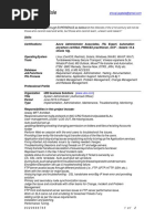 MFT Axway Resume