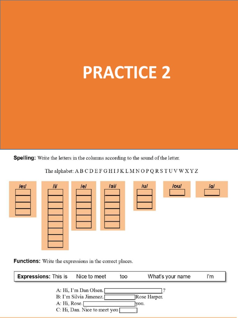 Practice 2 | PDF