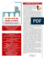 La Gazeta de Mora Claros  nº 113 - 29042011