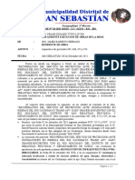 Informe sobre la ejecución de la obra de protección ante inundaciones en el río Cachimayo