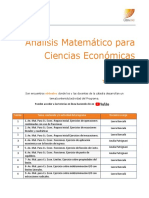 Análisis Mate ECO Tutorías 1º Cuatrimestre 2021