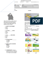 Evaluación Inglés - Tercero - Cantidad 14