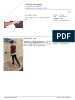 Anterior Innominate Muscle Energy Exercise | PDF