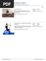 Anterior Innominate Muscle Energy Exercise | PDF