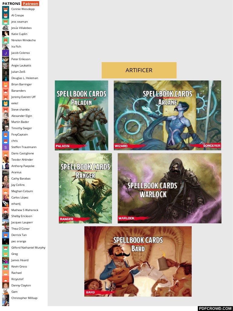 Hard Codex Character Classes Guide | PDF