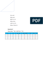 Maths logic and propositions exercises