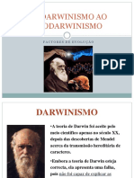 Evolução e fatores neodarwinianos