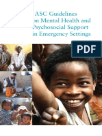 Guidelines IASC Mental Health Psychosocial (With Index)