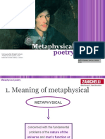 13. METAPHYSICAL POETRY