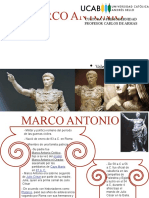Biografía de Marco Antonio