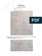 Examen de Matematica II (Jorge)