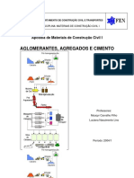 Introdução aos materiais de construção civil: aglomerantes, agregados e cimento