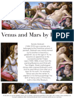 Venus and Mars by Botticelli