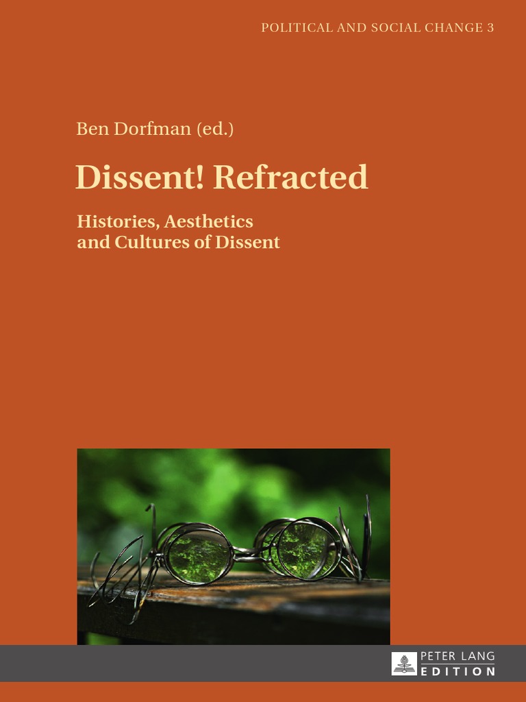 Book - Dissent - Cultures of Dissent