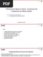 Treinamento Mitsubishi_Inversores de Frequência
