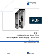 Dks 1 Intelligent Digital Servo Drive With Integrated Power Supply - Basic Unit