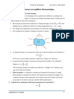 Résumé Du Chapitre 6 - Conducteurs en Équilibre Électrostatique-1