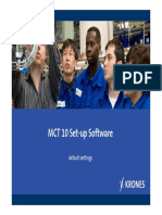 008 MCT 10 Set-up Software Default Setting En