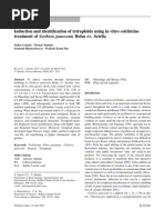 Download Induction and Identification of Tetraploids Using in Vitro Colchicine by geovanacola SN54267724 doc pdf