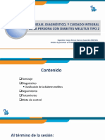 Tema 1 - Tamizaje, Diagnóstico y Cuidado Integral de La Persona Con Diabetes Mellitus Tipo 2