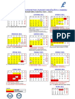 Akademski Kalendar Za 2021. - 2022. Godinu