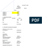 DIMENSIONAMENTO CAPACIDADE DE RETENÇÃO