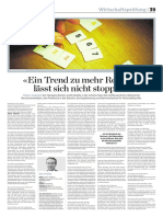 Ch de Audit the Future of Risk Handelszeitung Audit Special Article