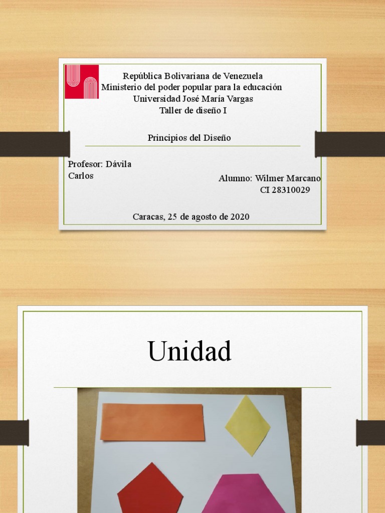 TALLER DE DISEÑO I Wilmer Marcano 28310029 | PDF