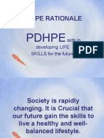 Pdhpe Rationale