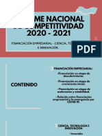 Informe Nacional de Competitividad 2020 - 2021