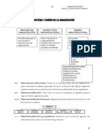 Estructura Y Diseño de La Organización: Unidad V