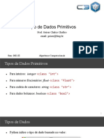 03-Tipo de Dados Primitivos