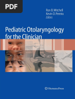 Pediatric Otolaryngology For The Clinician 2009