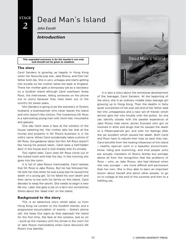 Dead Man's Island John Escott PDF