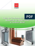 Guia de Ventanas Eficientes y Sistemas de Regulacion y Control Solar Fenercom 2016
