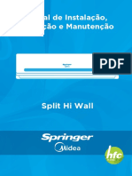 Manual de Instalacao Springer Midea AirVolution 30k