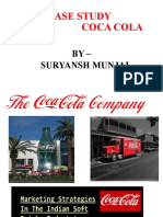 CASE STUDY COCA COLA New