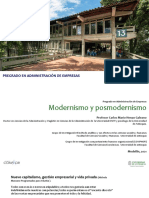 Modernismo y Posmodernismo Sesión N 4