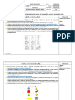 Actividades A Trabajar Del 22 Al 26 de Noviembre 2021