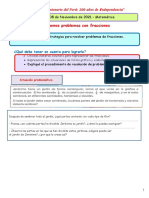 Adición y Sustracción de Fracciones Homogeneas