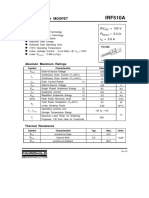 IRF510A: Advanced Power MOSFET