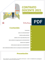 Manual Para La Contratación Directa