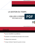 3 Gestion Du Temps 1 Conference
