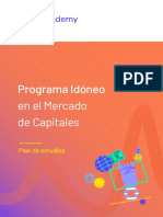 Programa Idóneo Mercado Capitales