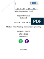 Final - Module Guide-FND 3005 Reading Contemporary Society-C8-2021-2022